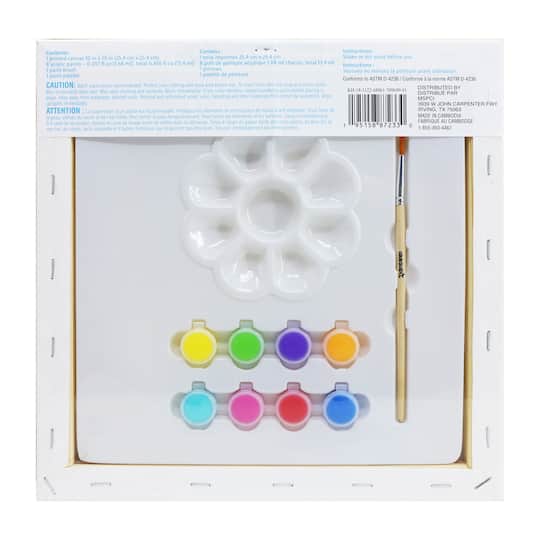 Flowers Canvas Painting Kit by Creatology™